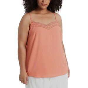 NWT Size 2X Nordstrom 1.State Lace Trim Cami Top